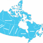 Map of Canada - Canadian Ski Council