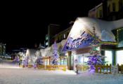 Big White lights and snow - Canadian Ski Council