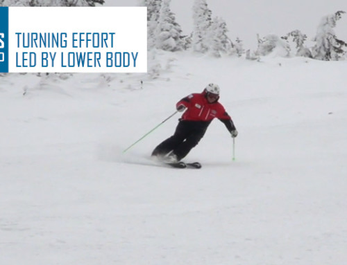 TIPS UP! Ski Tips with Josh Foster – Turning Effort Led by Lower Body