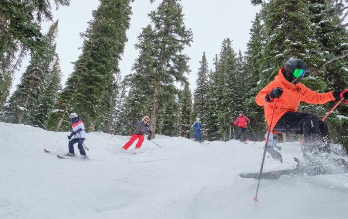 Enjoying Banff Sunshine Village Trails